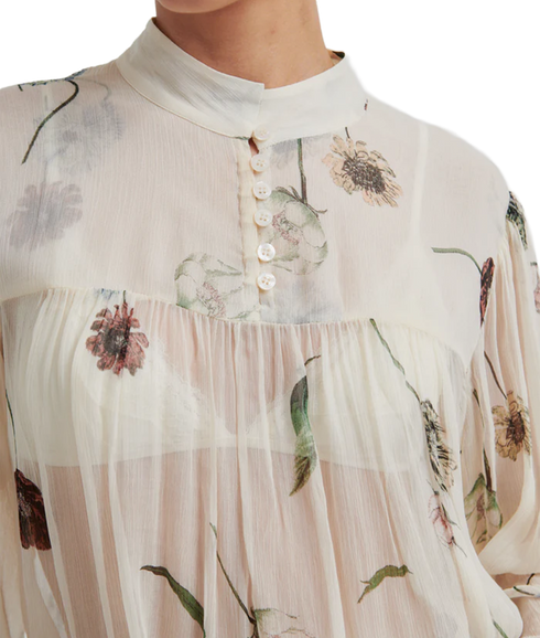 Florala Blouse - Summer Sand