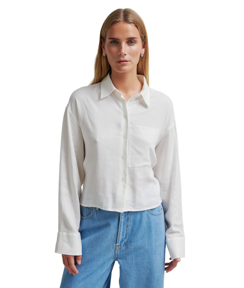 Veno Shirt - White Alyssum
