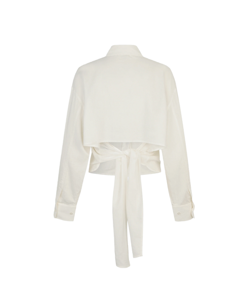 Veno Shirt - White Alyssum