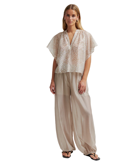 Shades Blouse - Plaza Taupe