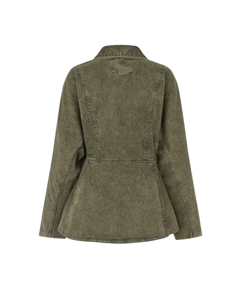 Jaye Denim Jacket - Green