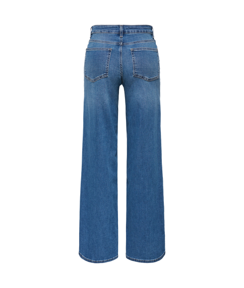 Madison Blush Hw Wide Dnm Dot372 - Blue