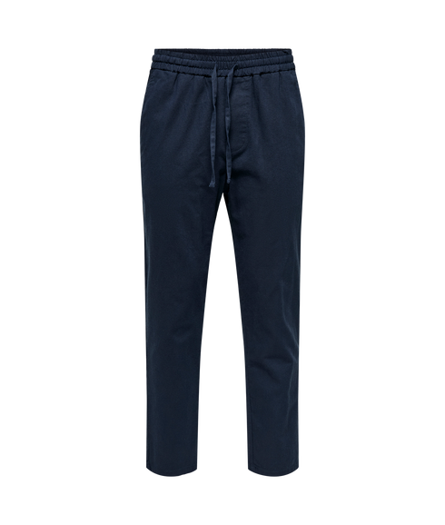 Linus Tapered Fit Joggers - Navy