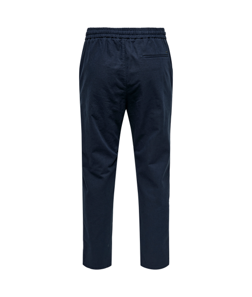 Linus Tapered Fit Joggers - Navy