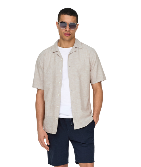 Caiden Shirt - Beige