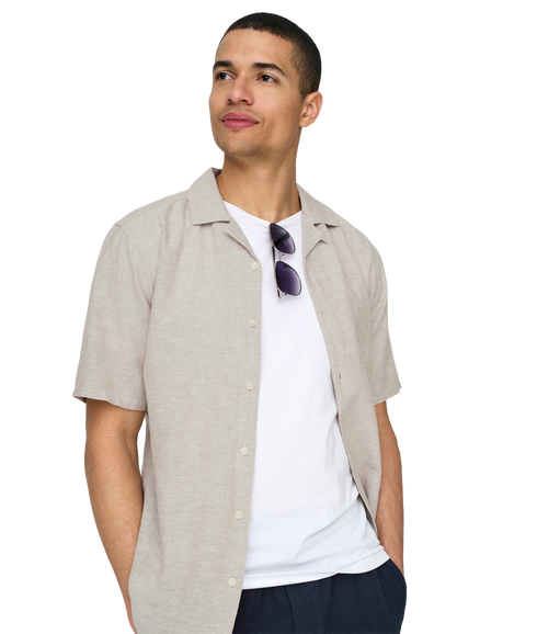 Caiden Shirt - Beige