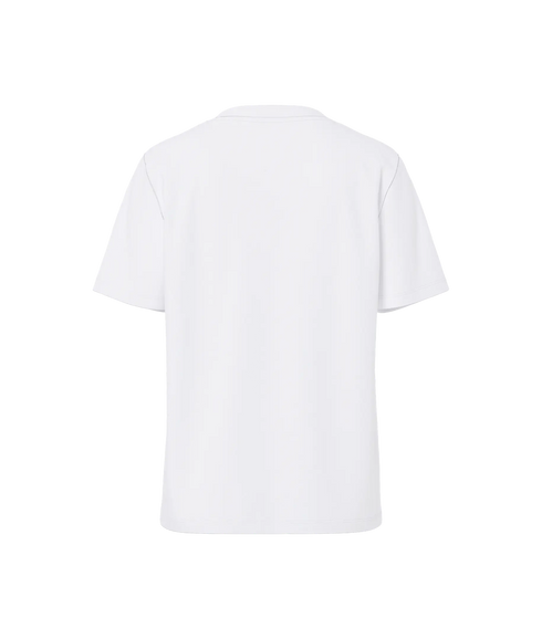 Ria Ss Solid Tee Jrs Bc - White