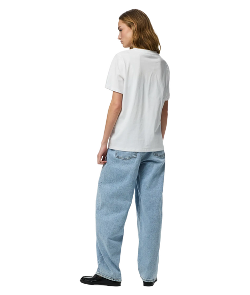 Ria Ss Solid Tee Jrs Bc - White