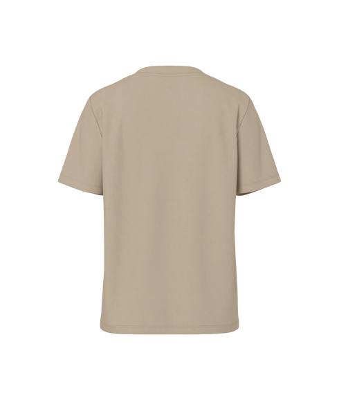Ria Ss Solid Tee Jrs Bc - Brown