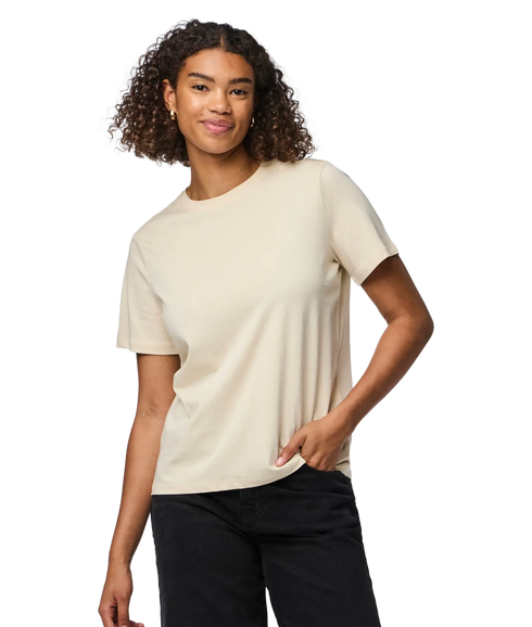 Ria Ss Solid Tee Jrs Bc - Grey