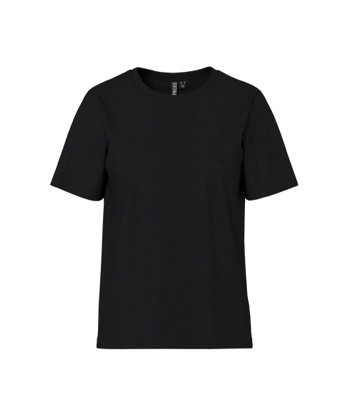 Ria Ss Solid Tee Jrs Bc - Black