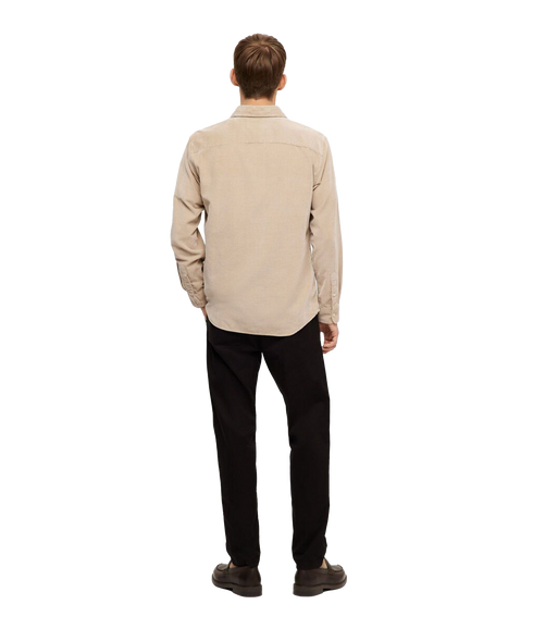 Corduroy Shirt - Beige