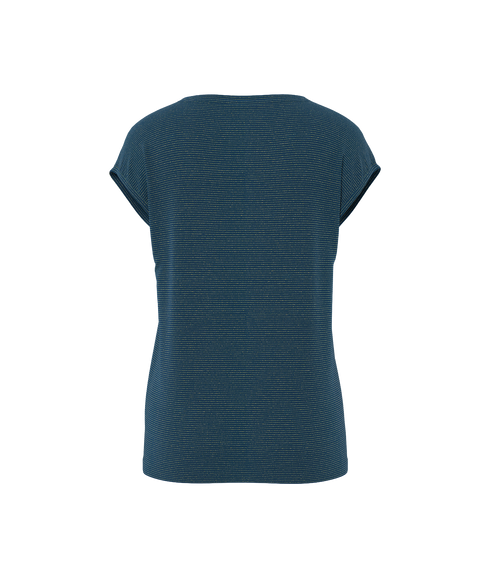 Billo Tee Lurex Stripes - Blue