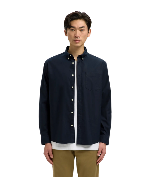 Regrick-Ox Shirt Ls - Sky Captain