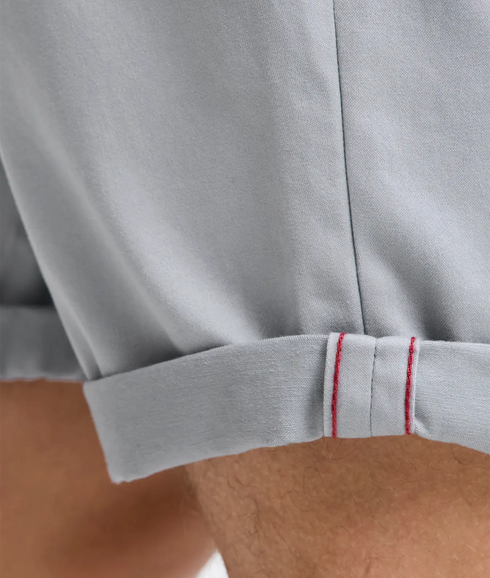 Regular Fit Chino Shorts - Grey