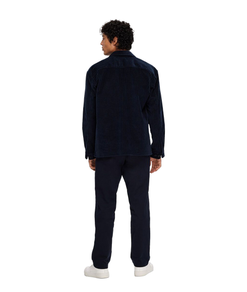 Corduroy Overshirt - Navy