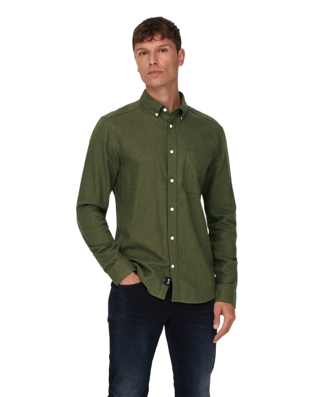 Mens Only & Sons Shirts (Long)