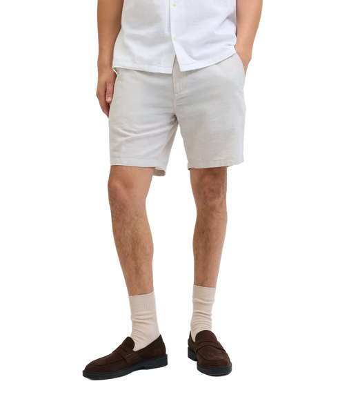 Tace Summer Linen Blend Short Reg Sn - Grey
