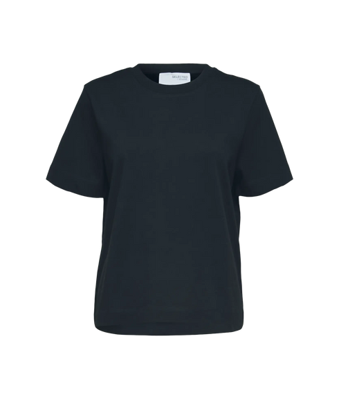 Essential Ss Boxy Tee - Blue