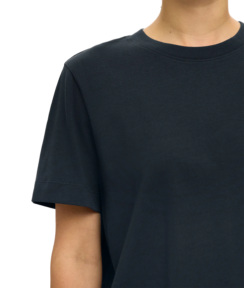 Essential Ss Boxy Tee - Blue
