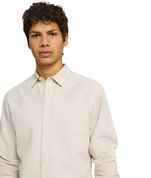 Slim Sun Shirt - Beige