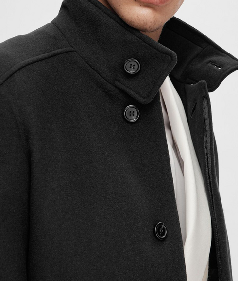Reuben Coat - Black