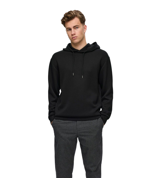 Emanuel Soft Hoddie - Black