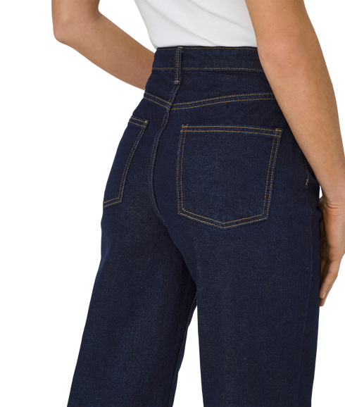 Juicy Hw Wide Rinse Dnm Mas763 - Blue