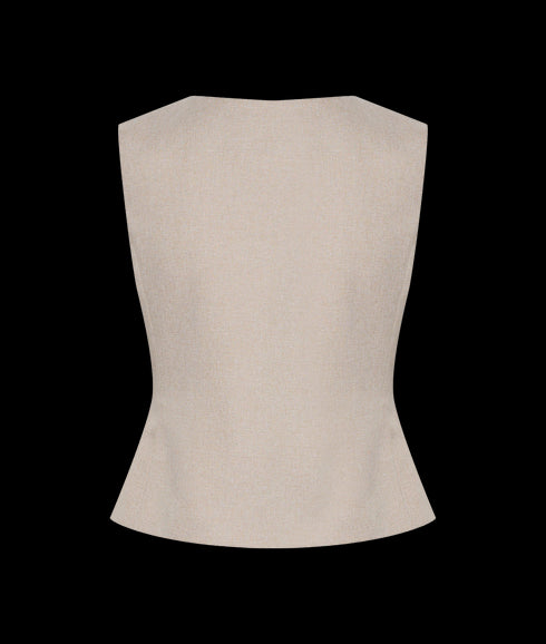 Zimme Waistcoat - Beige