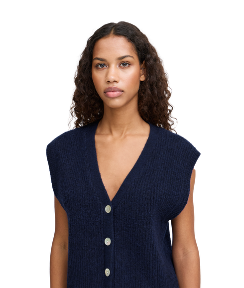Povoke Waistcoat - Navy