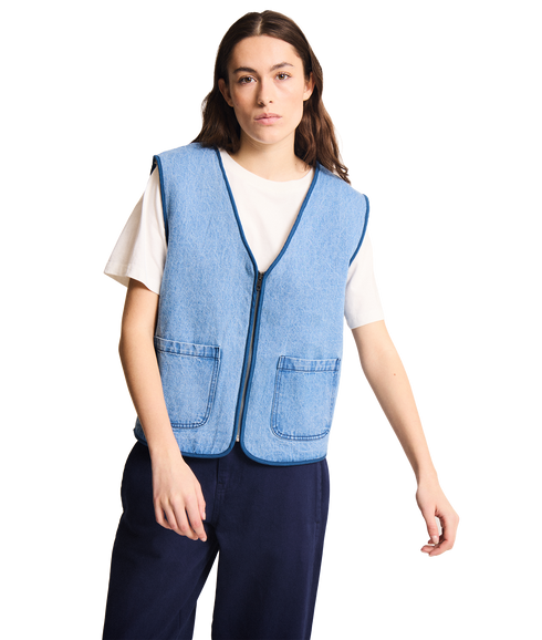 Hiramo Waistcoat - Blue