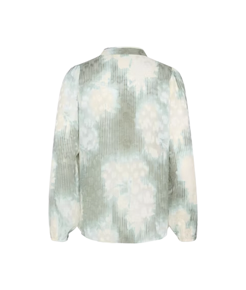 Cielle Shirt - Green Illuminating Florals