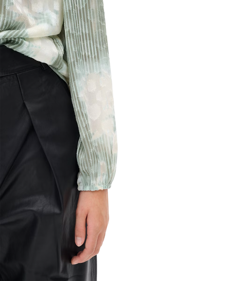 Cielle Shirt - Green Illuminating Florals
