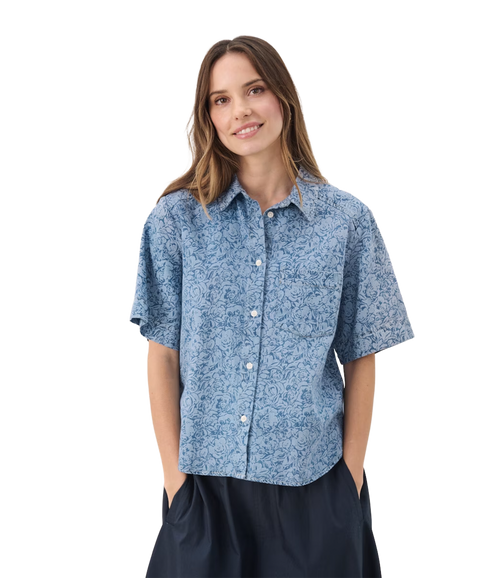 Nicla Shirt - Denim Rose