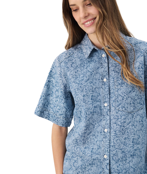 Nicla Shirt - Denim Rose