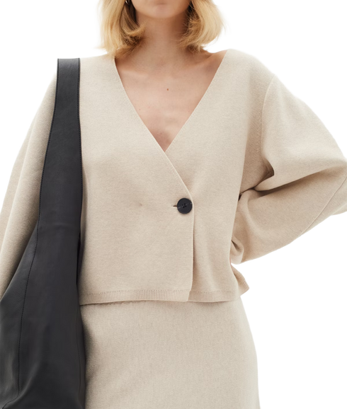 KayllaIW Cardigan - Black/Cream