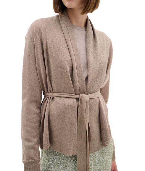 Thaniiw Short Cardigan - Dull Gold