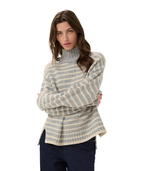 Lilye Pullover - Grey Mel./French Oak Mel