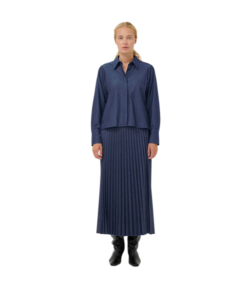 Cherrie Shirt - Dark Denim