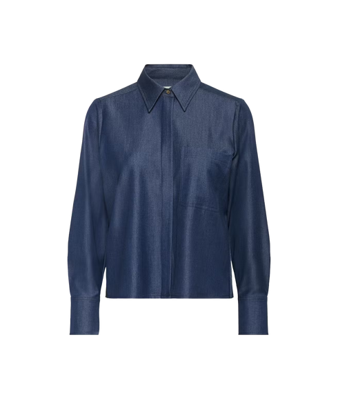 Cherrie Shirt - Dark Denim
