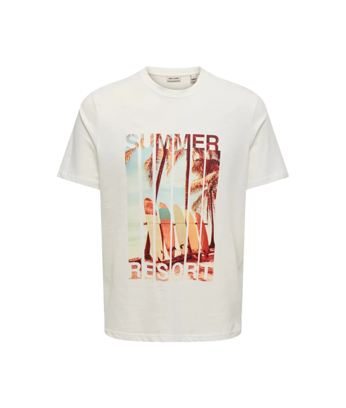 Magdy Life Reg Photoprint Ss Tee