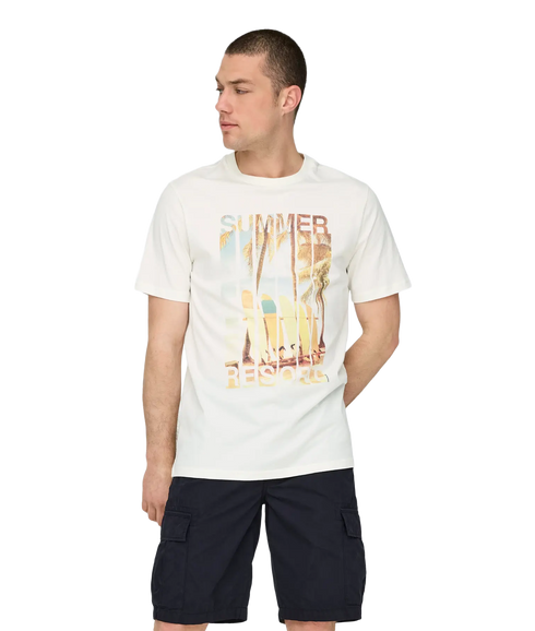 Magdy Life Reg Photoprint Ss Tee