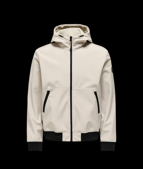 Bowie Softshell Bomber - Silver Lining