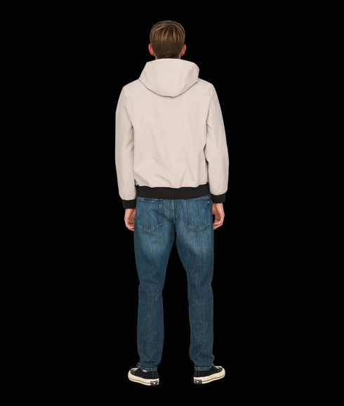 Bowie Softshell Bomber - Silver Lining