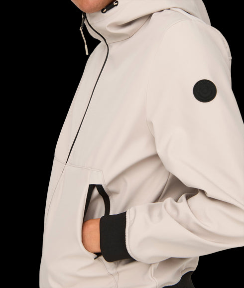 Bowie Softshell Bomber - Silver Lining