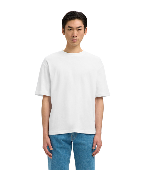 Looseoscar Ss O-Neck Tee - Bright White