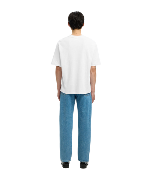 Looseoscar Ss O-Neck Tee - Bright White
