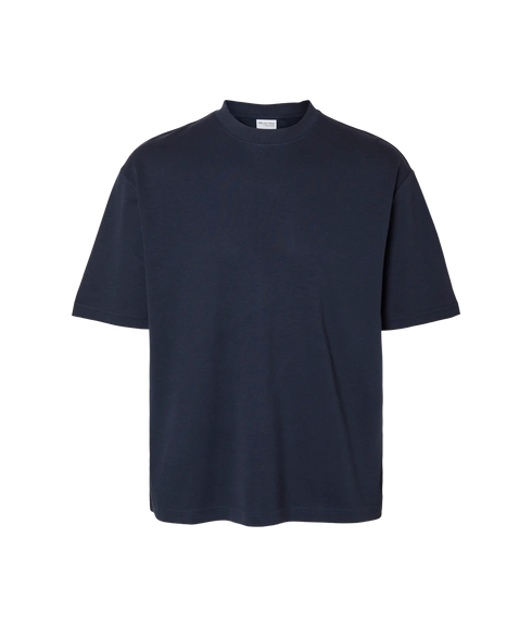 Looseoscar Ss O-Neck Tee - Sky Captain
