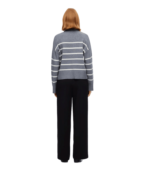 Knitted Turtleneck - Grey