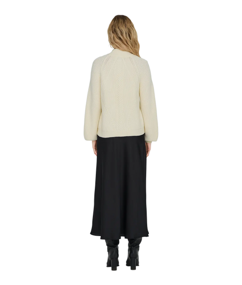 Katia LS Detail Highneck - White